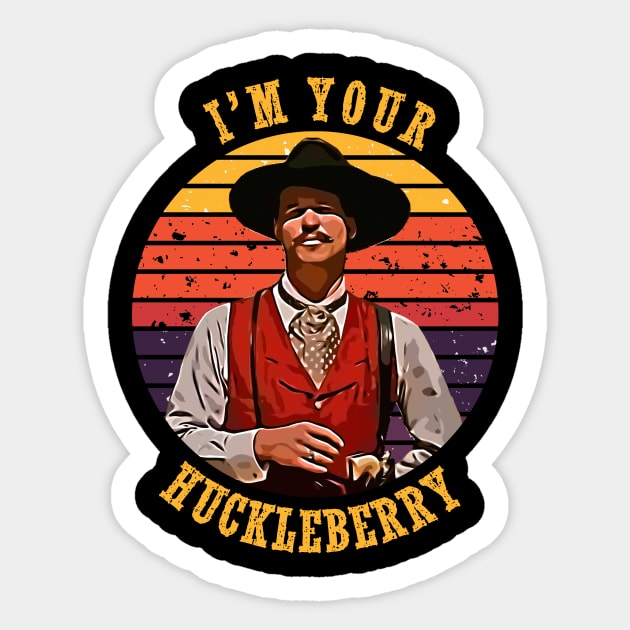 I'm Your Huckleberry Sticker by DankyDevito